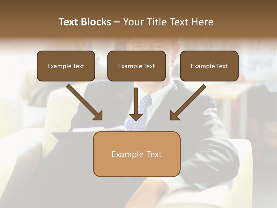 Elderly Teamwork Communication PowerPoint Template
