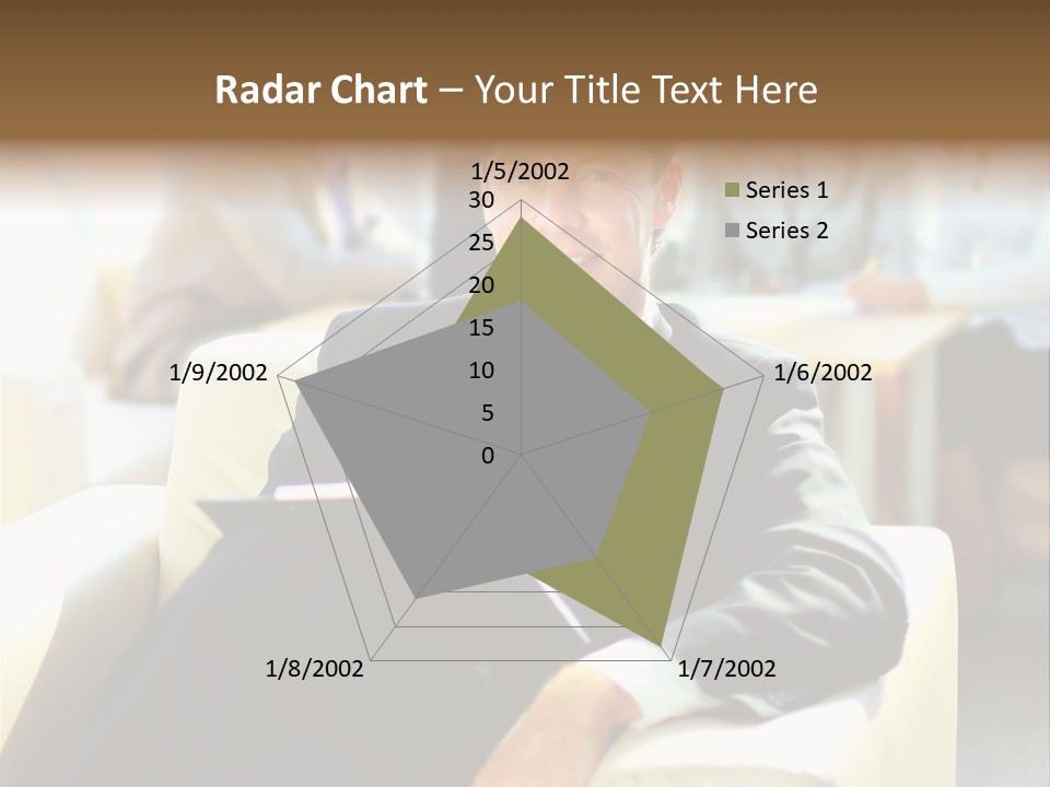Elderly Teamwork Communication PowerPoint Template