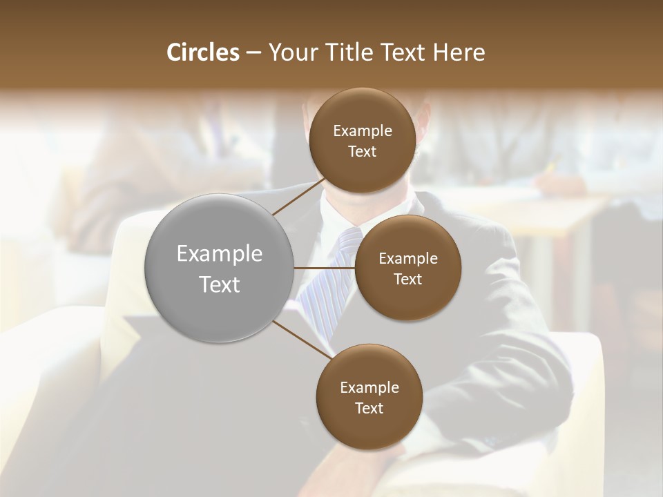 Elderly Teamwork Communication PowerPoint Template