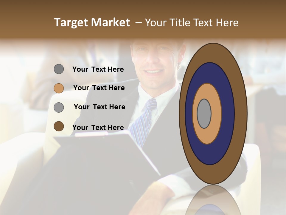 Elderly Teamwork Communication PowerPoint Template