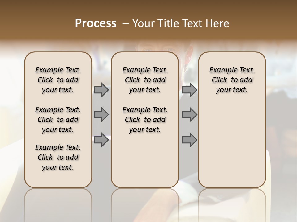 Elderly Teamwork Communication PowerPoint Template