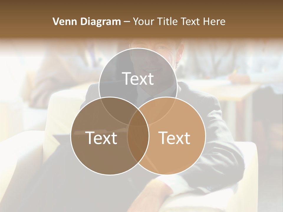 Elderly Teamwork Communication PowerPoint Template