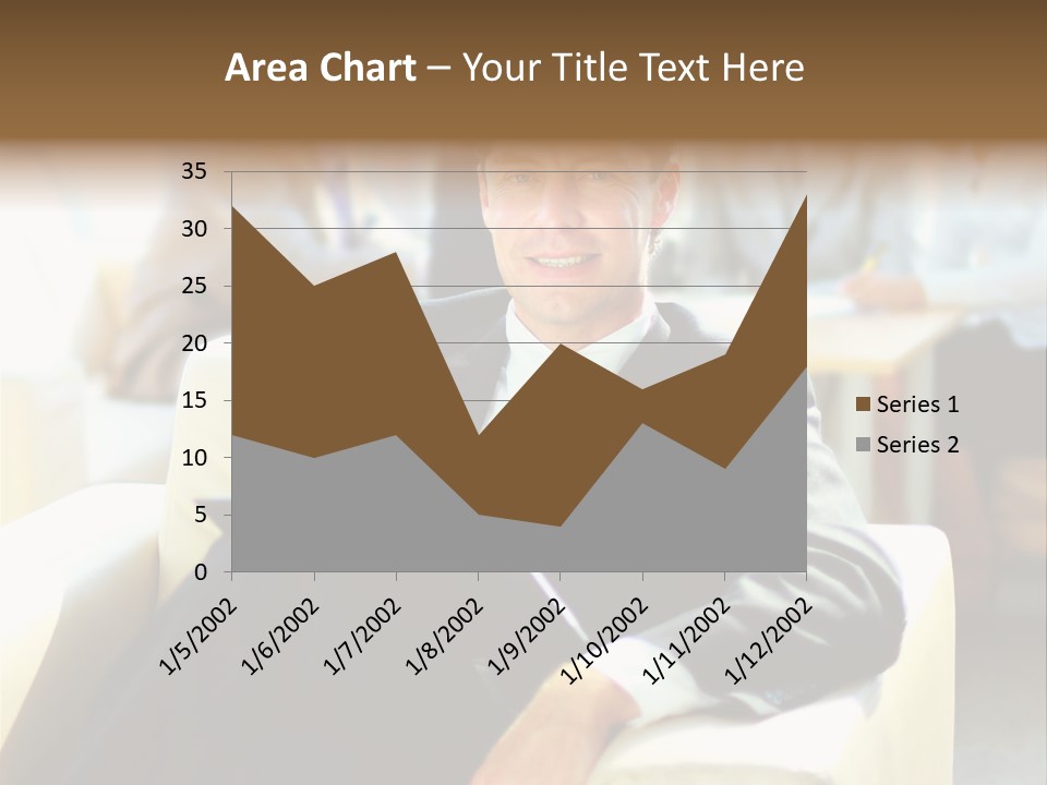 Elderly Teamwork Communication PowerPoint Template