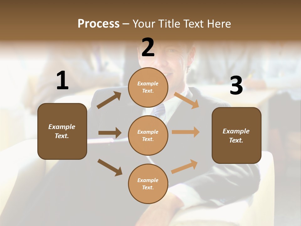 Elderly Teamwork Communication PowerPoint Template