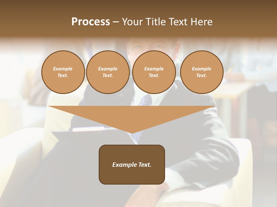 Elderly Teamwork Communication PowerPoint Template