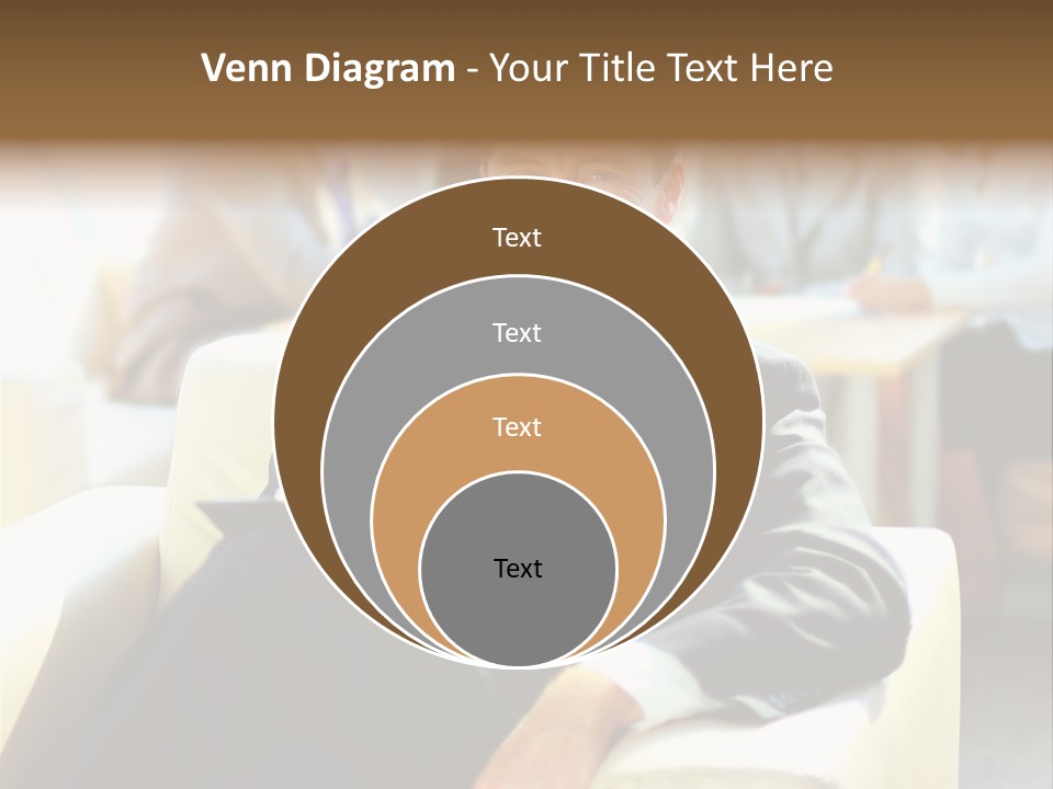 Elderly Teamwork Communication PowerPoint Template