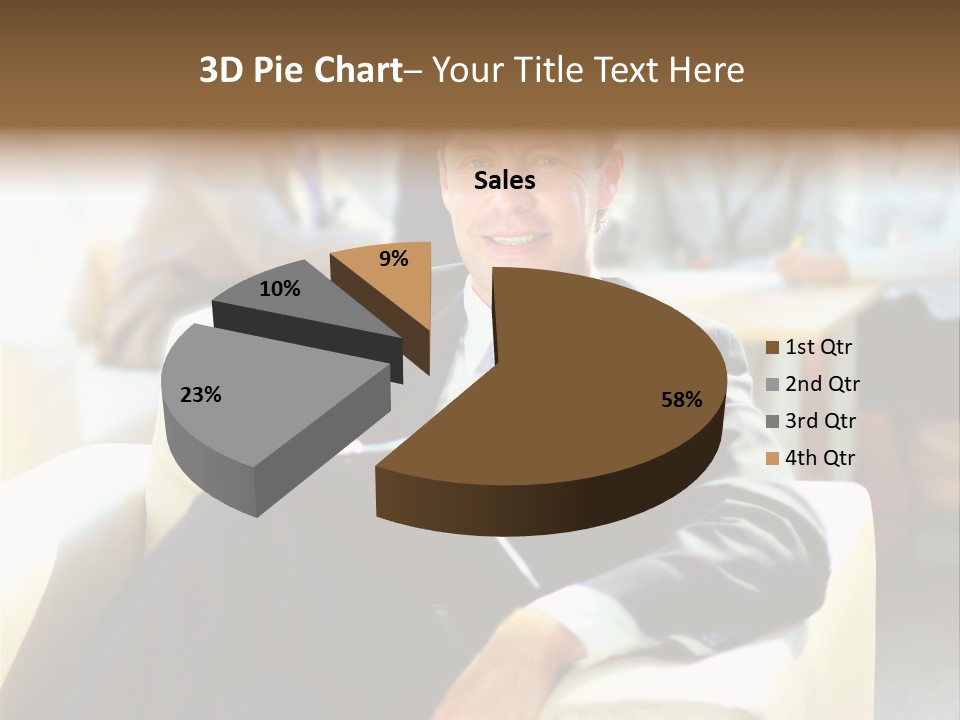 Elderly Teamwork Communication PowerPoint Template