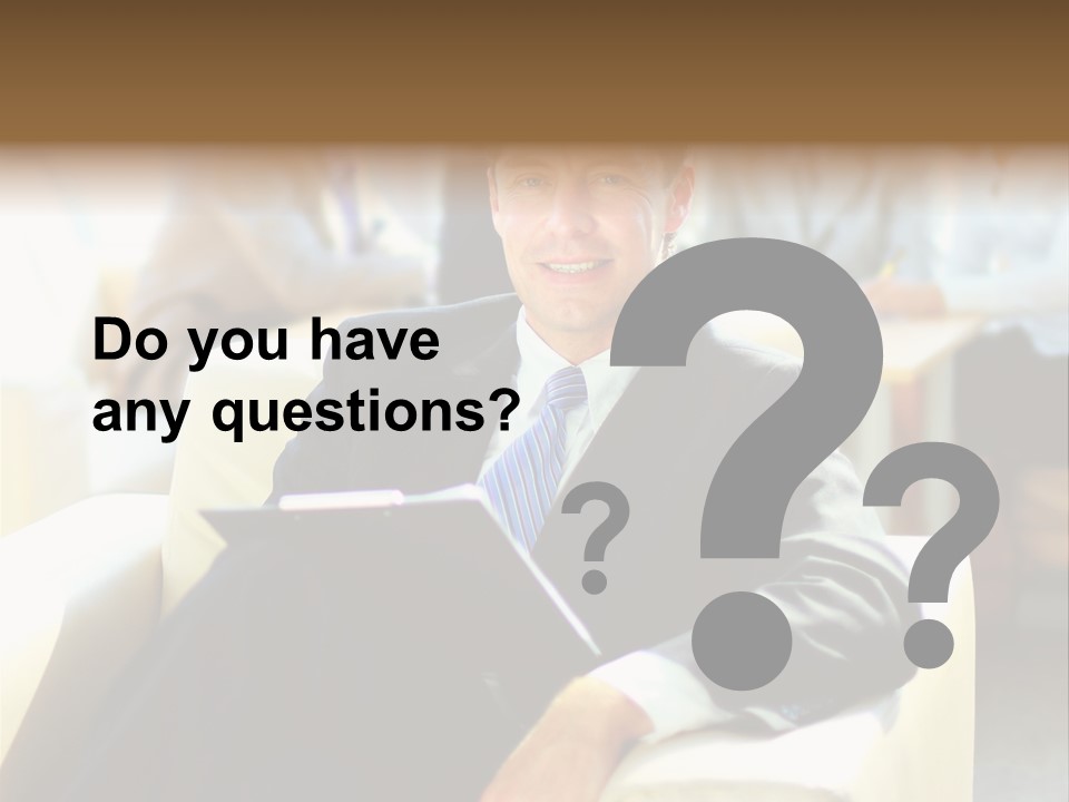 Elderly Teamwork Communication PowerPoint Template