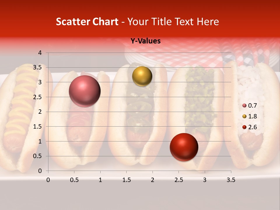 Ketchup American Meat PowerPoint Template