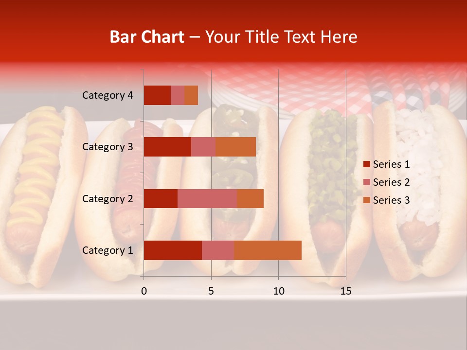 Ketchup American Meat PowerPoint Template