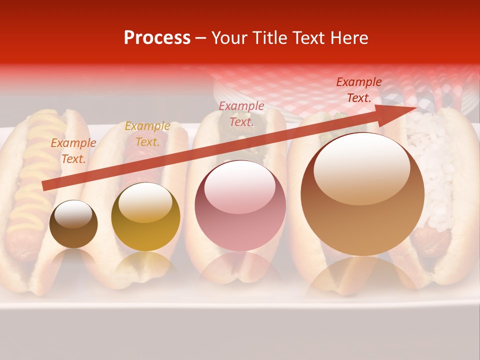 Ketchup American Meat PowerPoint Template