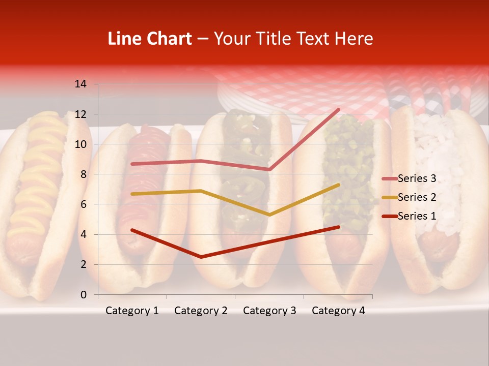 Ketchup American Meat PowerPoint Template