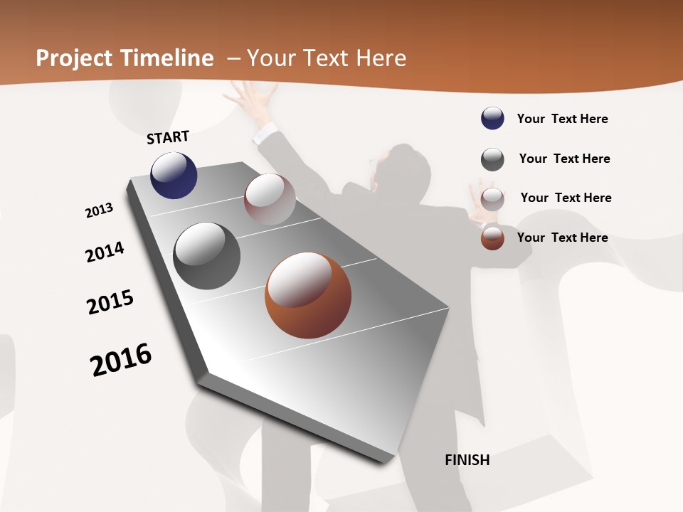 Play Attempt Climbing PowerPoint Template