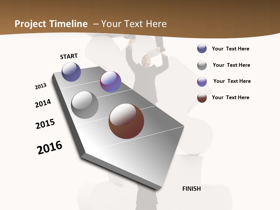 Attempt Illustration Thirties PowerPoint Template
