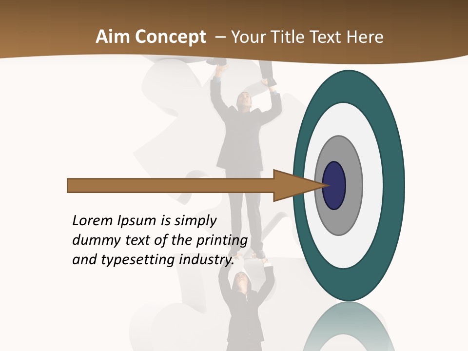 Attempt Illustration Thirties PowerPoint Template