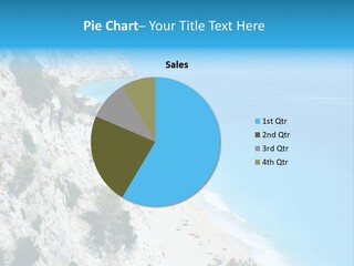 Green Cliff Ridge PowerPoint Template