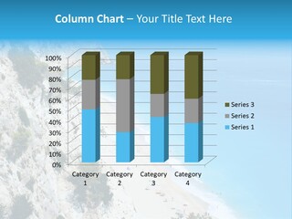 Green Cliff Ridge PowerPoint Template