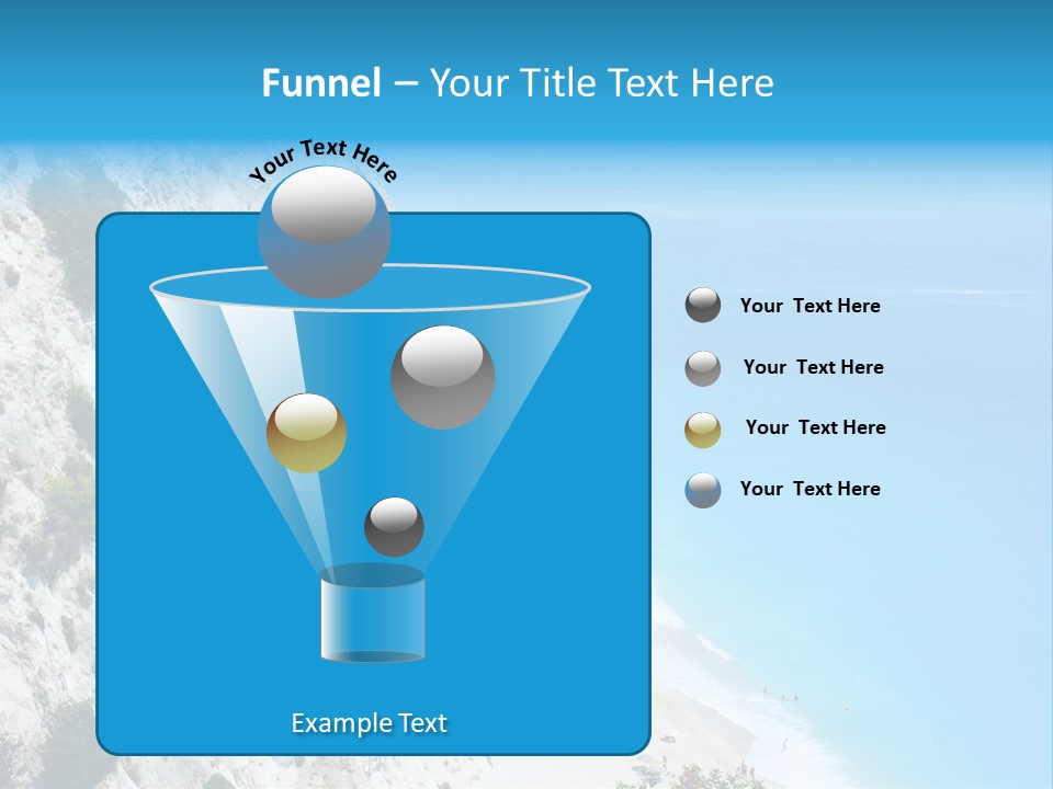 Green Cliff Ridge PowerPoint Template