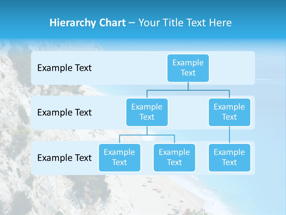 Green Cliff Ridge PowerPoint Template