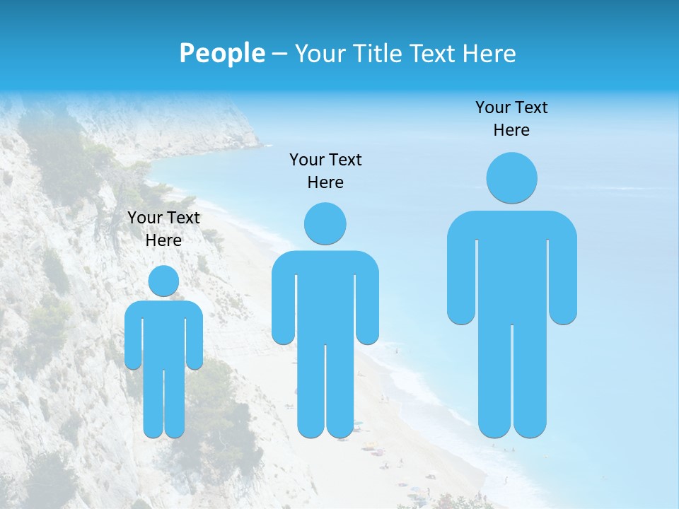 Green Cliff Ridge PowerPoint Template