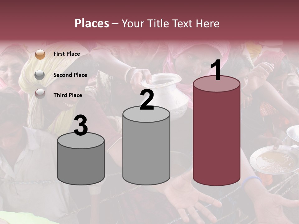 Relief Receives Floods PowerPoint Template