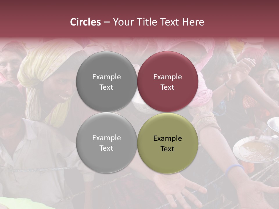 Relief Receives Floods PowerPoint Template