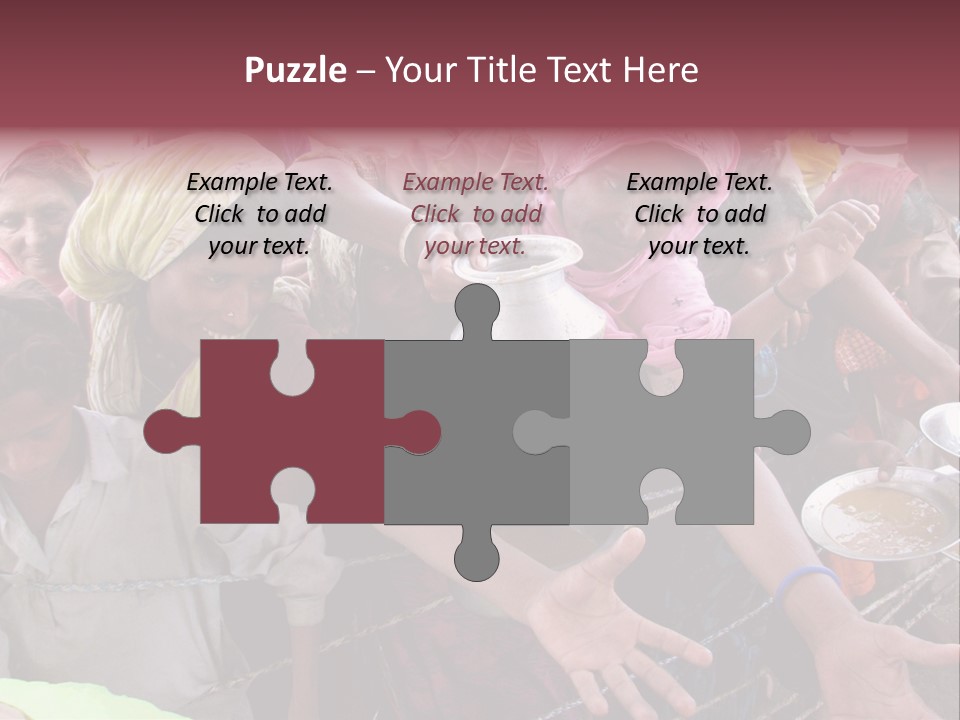 Relief Receives Floods PowerPoint Template