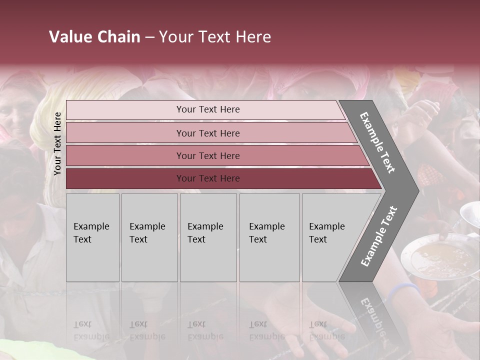 Relief Receives Floods PowerPoint Template