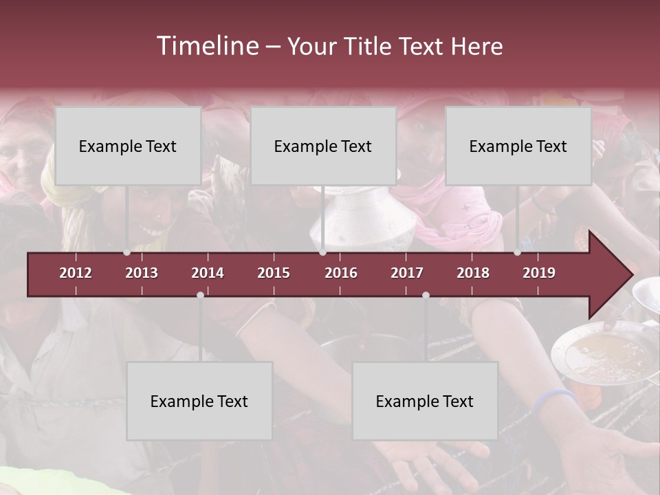 Relief Receives Floods PowerPoint Template