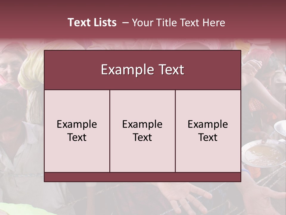 Relief Receives Floods PowerPoint Template