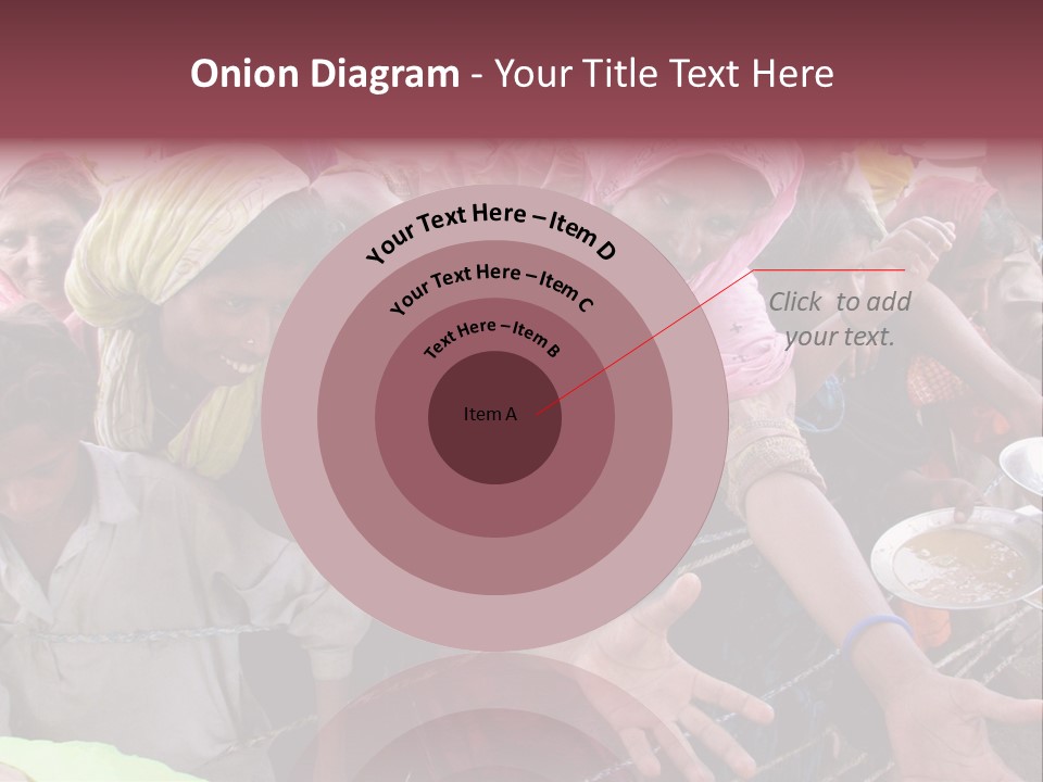 Relief Receives Floods PowerPoint Template