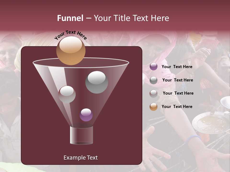 Relief Receives Floods PowerPoint Template