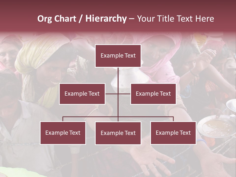 Relief Receives Floods PowerPoint Template