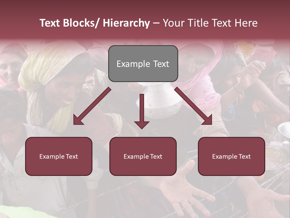 Relief Receives Floods PowerPoint Template