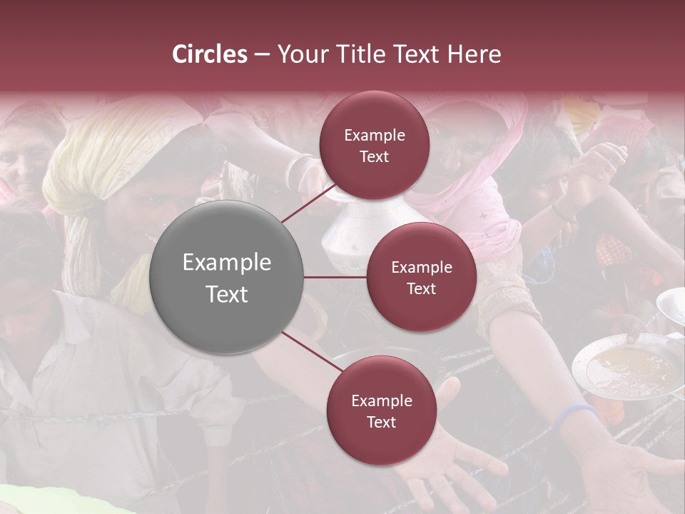 Relief Receives Floods PowerPoint Template