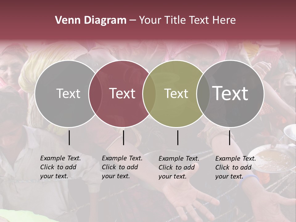 Relief Receives Floods PowerPoint Template