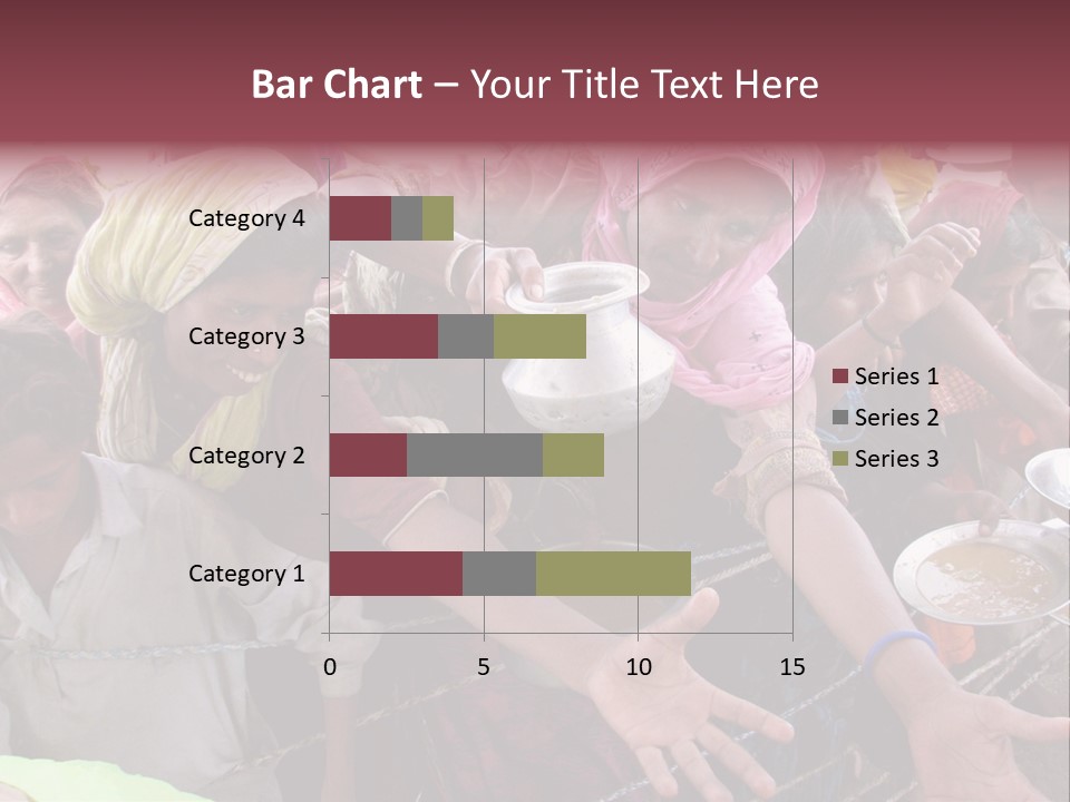 Relief Receives Floods PowerPoint Template