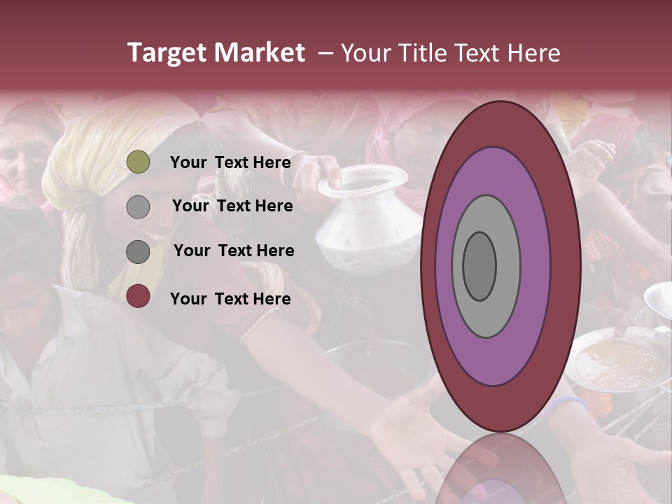 Relief Receives Floods PowerPoint Template