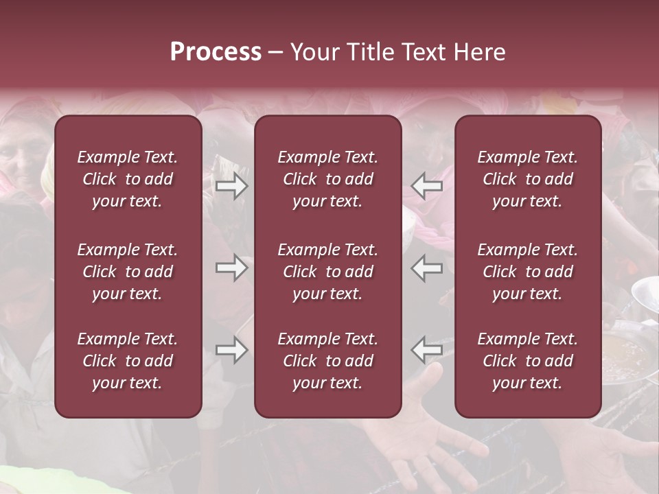 Relief Receives Floods PowerPoint Template