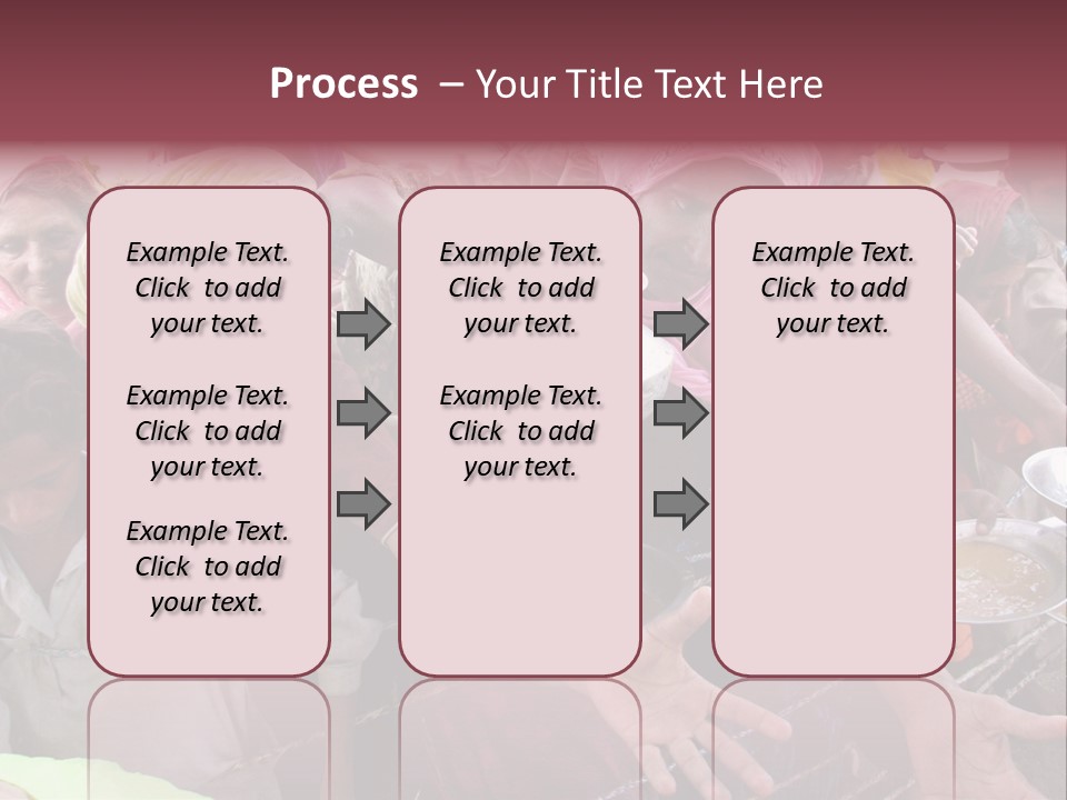 Relief Receives Floods PowerPoint Template