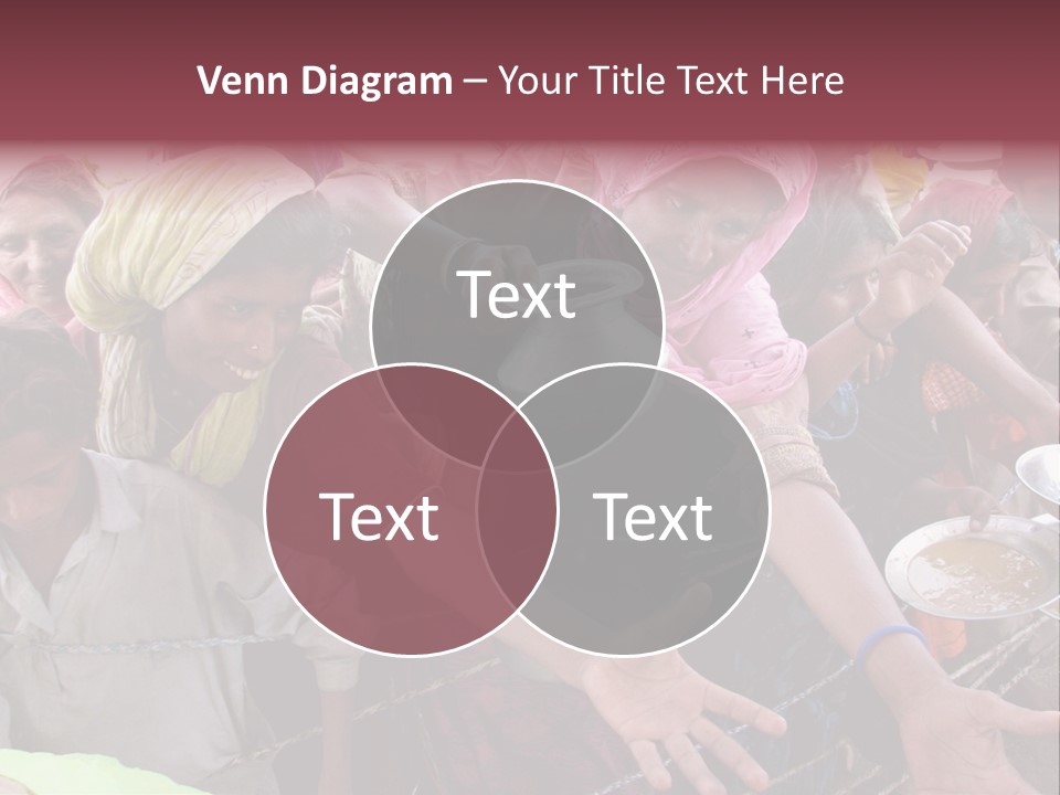 Relief Receives Floods PowerPoint Template
