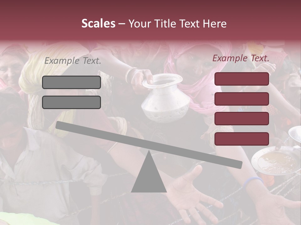 Relief Receives Floods PowerPoint Template