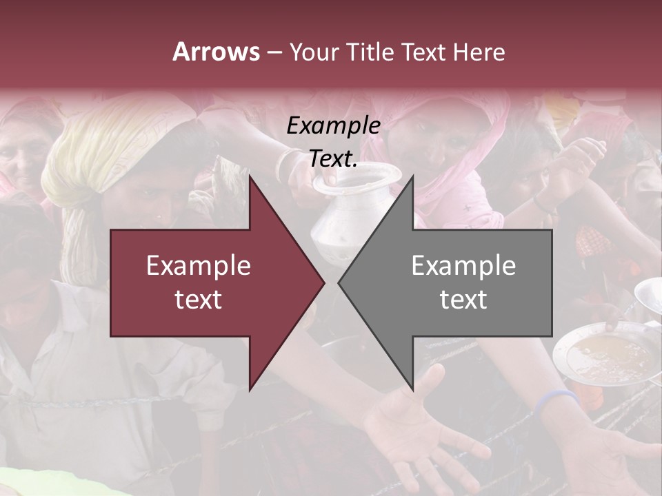 Relief Receives Floods PowerPoint Template