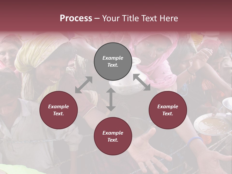 Relief Receives Floods PowerPoint Template