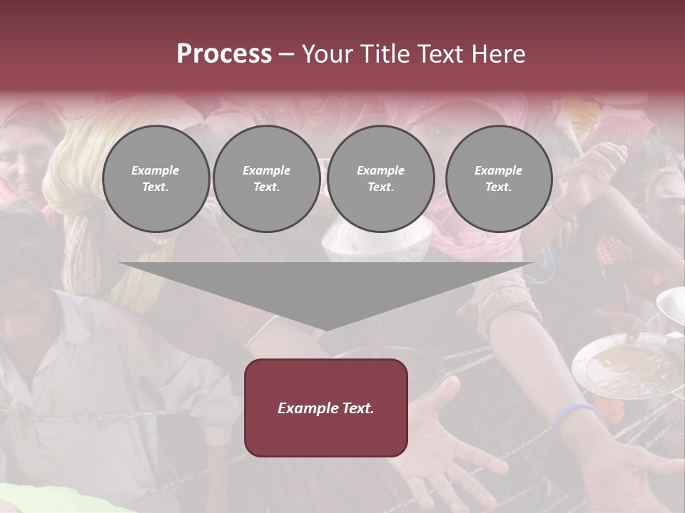 Relief Receives Floods PowerPoint Template