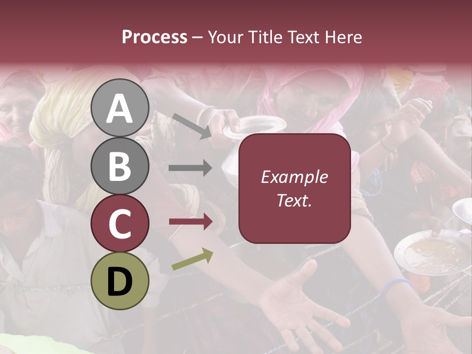 Relief Receives Floods PowerPoint Template