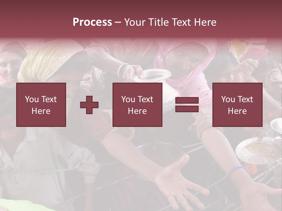 Relief Receives Floods PowerPoint Template
