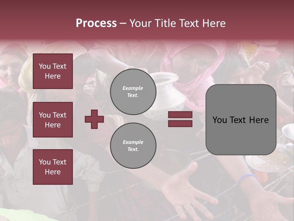 Relief Receives Floods PowerPoint Template