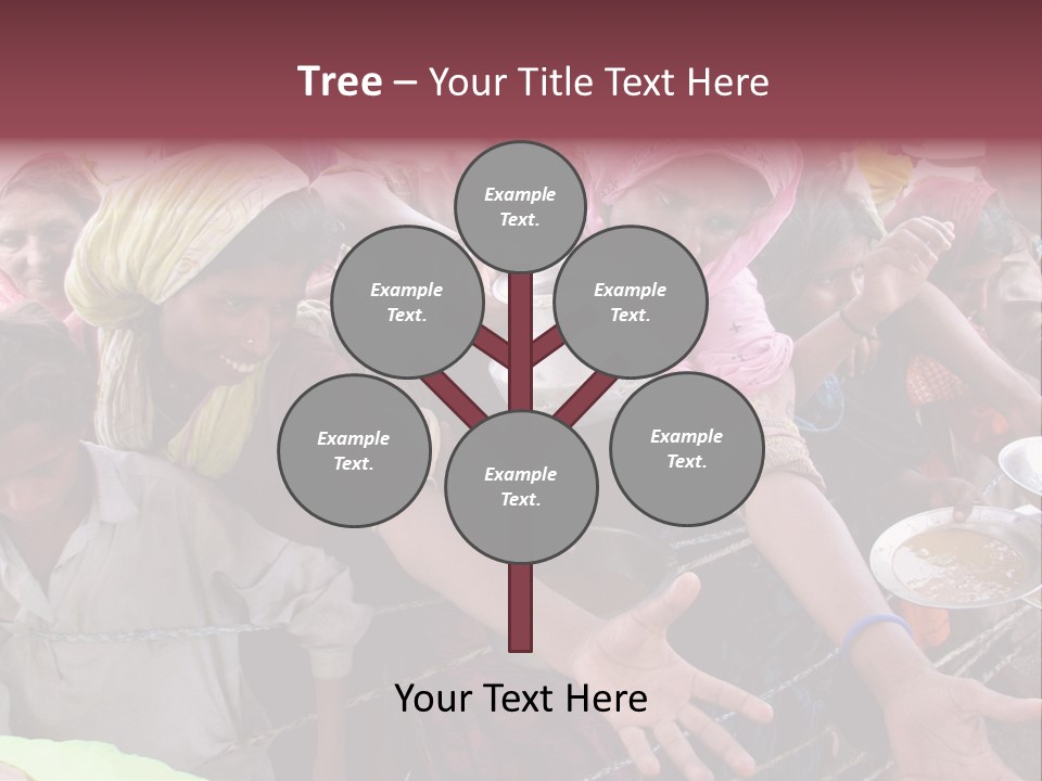 Relief Receives Floods PowerPoint Template