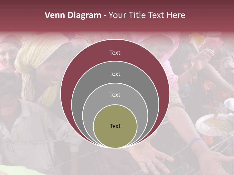 Relief Receives Floods PowerPoint Template